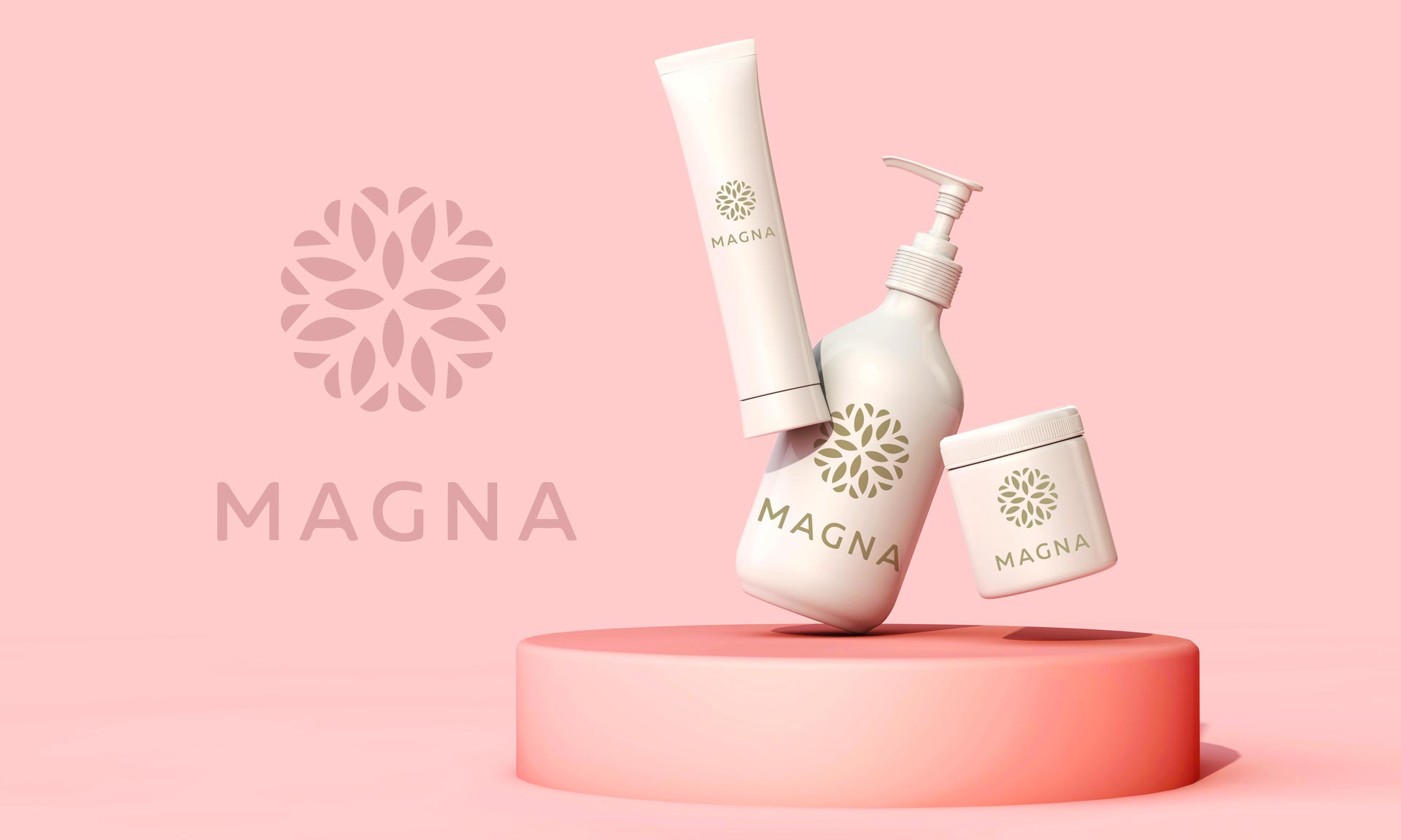 Branding & Logo Design 14 magna cosmetics line company branding - Professional Website Design Company