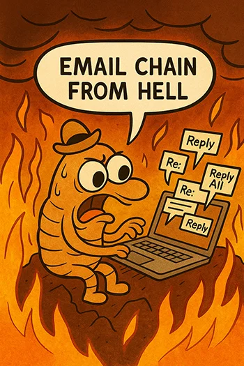 Why Is My Web Designer Not Responding- Email Chain From Hell