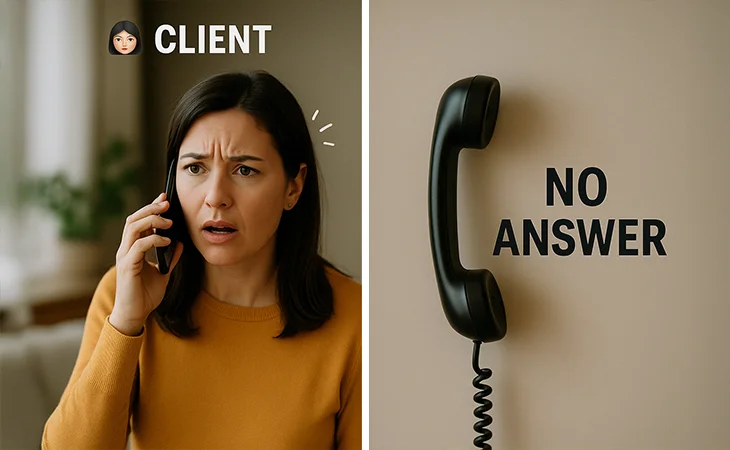 Why Is My Web Designer Not Responding - Angry Client - No communication