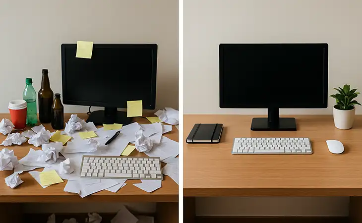 10-Proven-Habits-to-Increase-Productivity: Before and After