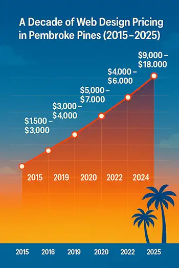 web design pricing trends - Pembroke Pines Website Costs in 2025