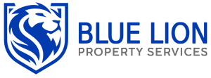 Blue Lion Property Services logo designed by Rocket Web Designer