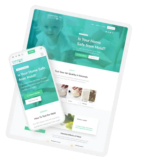 A finished website delivered in 24 hours