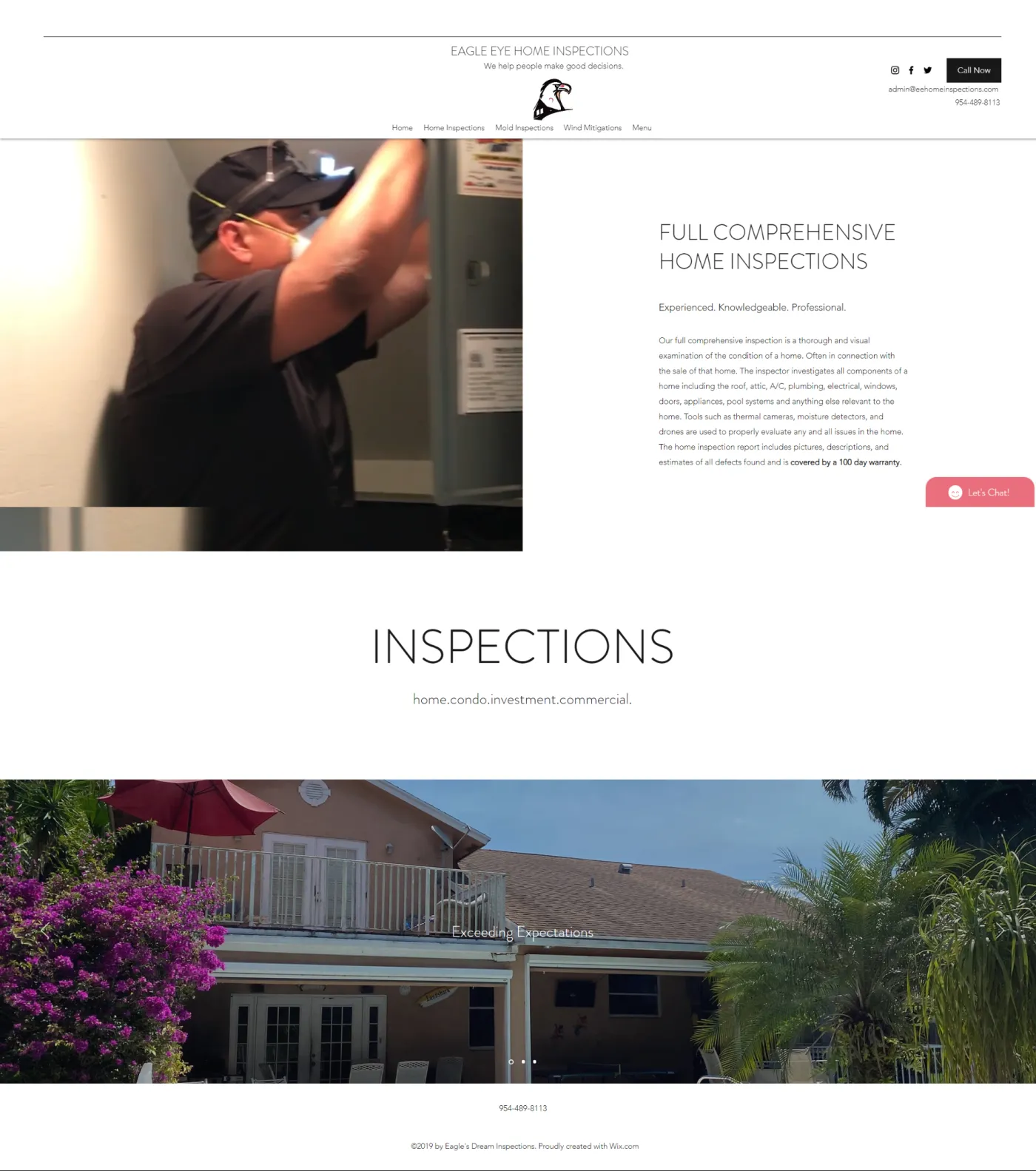 Eagle Eye Home Inspections, before