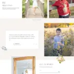 Floreana Photography website by Rocket Web Designer