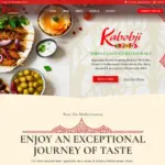 Kabobji Middle Eastern Restaurant website by Rocket Web Designer