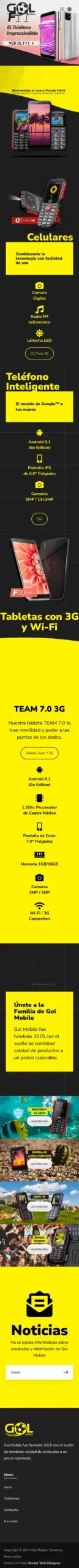 Gol Mobile mobile website