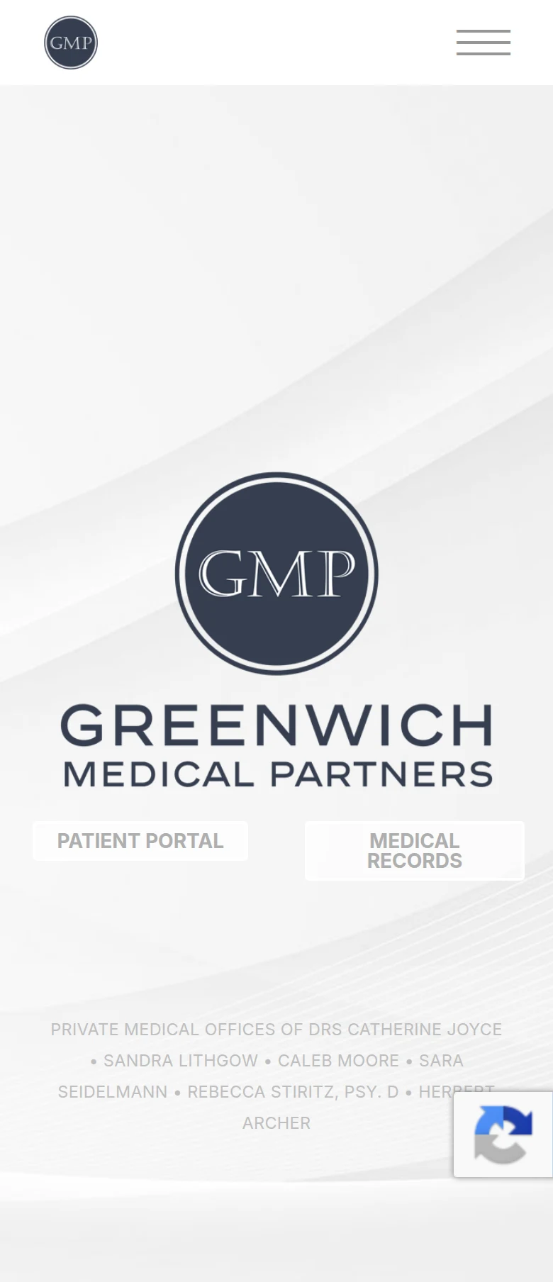 greenwich-medical mobile website capture by Rocket Web Designer