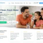 aquaflo-systems hero website capture by Rocket Web Designer