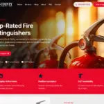 tri-co-fire hero website capture by Rocket Web Designer