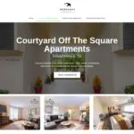 courtyard-square hero website capture by Rocket Web Designer