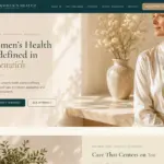 womens-health-greenwich hero website capture by Rocket Web Designer