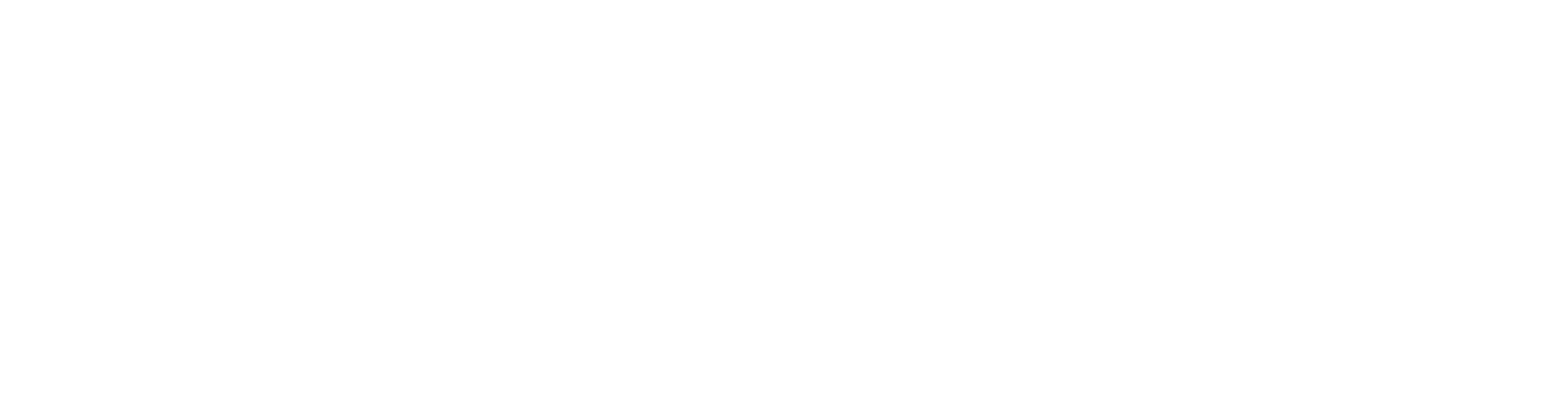 Broward Master Garage Door Co all-white logo for dark backgrounds