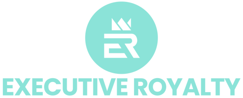Executive Royalty stacked mark by Rocket Web Designer