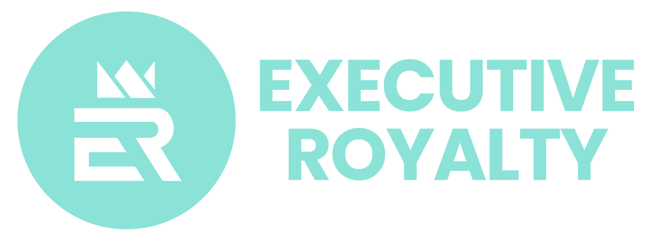 Executive Royalty primary lockup by Rocket Web Designer